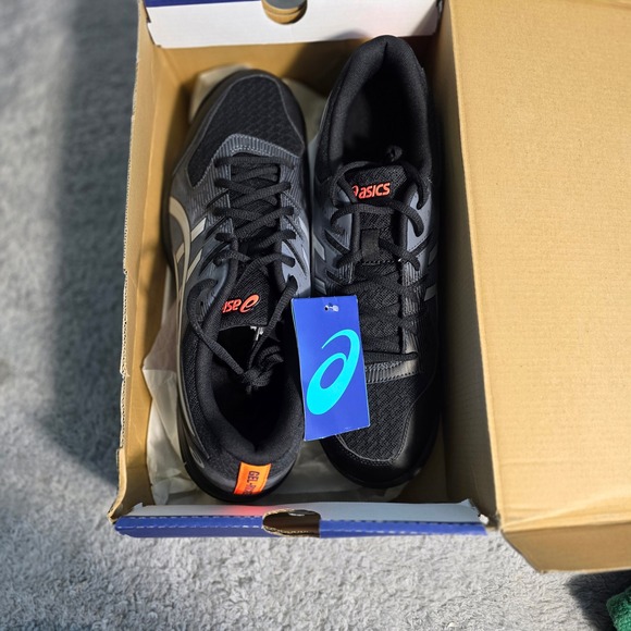 ASICS Gel Rocket 9 Men\'s‎ Black Red Volleyball Sneakers Shoes 1071A030 NEW 12.5 main image 4